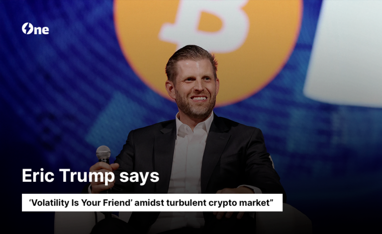 Eric Trump says ‘Volatility is your friend’ amidst turbulent crypto market